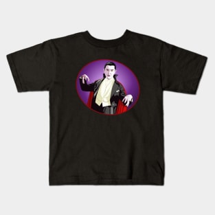 Count Dracula Portrait Kids T-Shirt